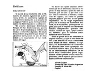 Carta de Lectores en el Diario La Nación. 17 de Agosto de 1986.